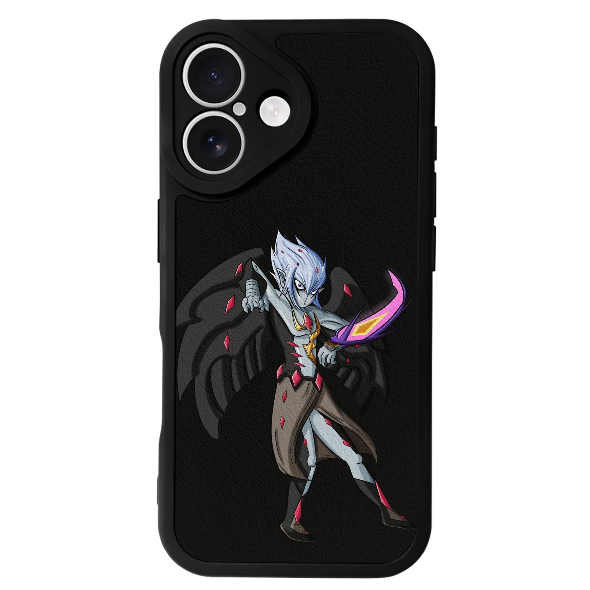 遊☆戯☆王 Yu-Gi-Oh! 【iPhone 16シリーズ対応】シリコンスマホケース（レザー調） 材質：シリコン